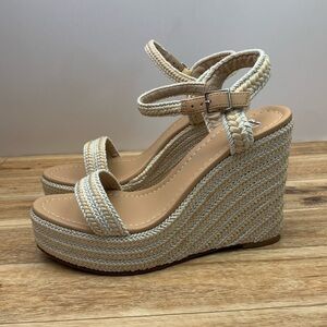 Bp Giana Platform Wedge Sandal sz 6.5